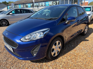 2018 Ford Fiesta 1.5 Tdci Style Euro 6 (s/s) 5dr in Blue — image 3