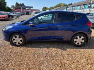2018 Ford Fiesta 1.5 Tdci Style Euro 6 (s/s) 5dr in Blue — image 4