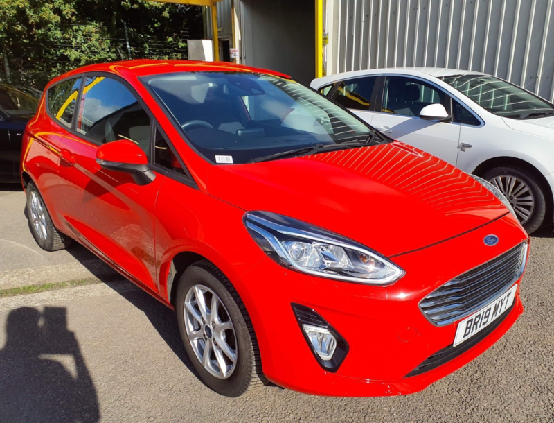 2019 Ford Fiesta 1.1 Ti-Vct Zetec in Red — image 1