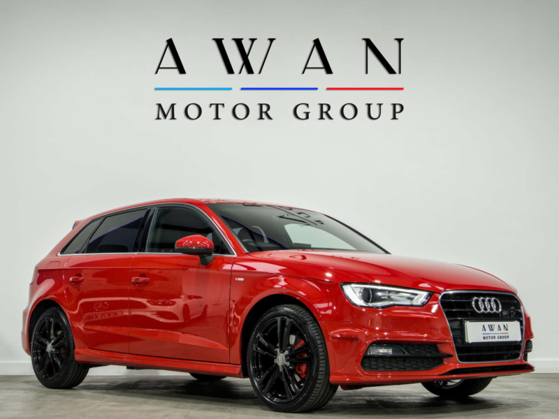 2014 Audi A3 1.4 A3 Sportback S Line Tfsi Semi-Auto 5dr in Red — image 1