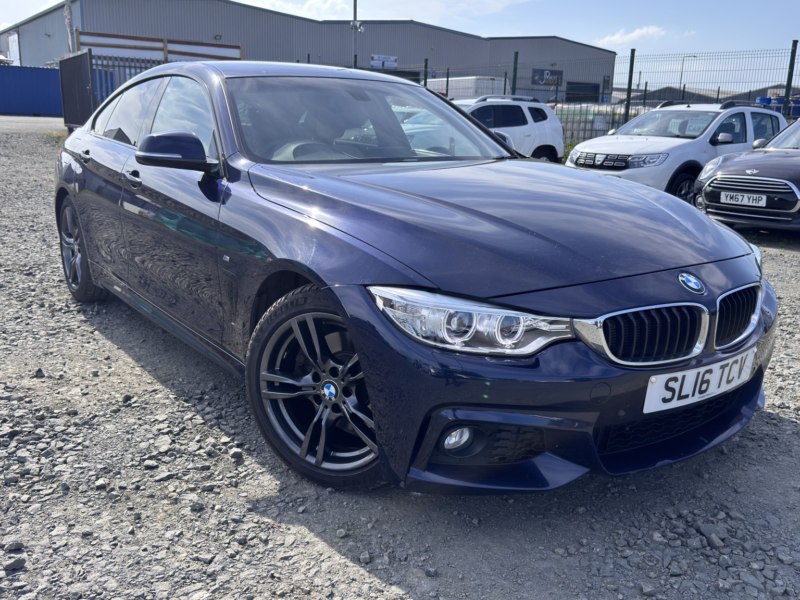 2016 BMW 4 Series Gran Coupe 3.0 430d M Sport Gran Coupe in Blue — image 1