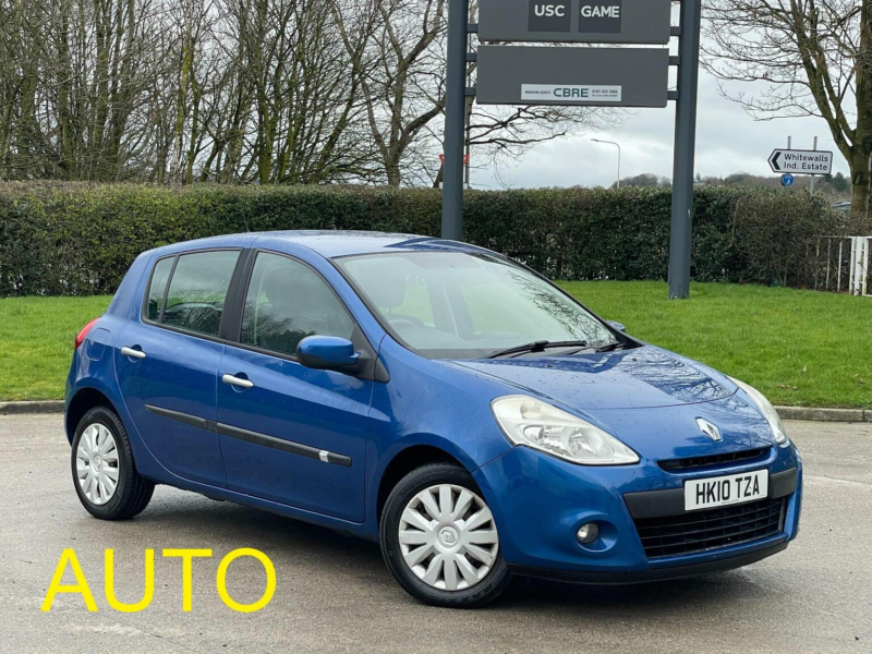 2010 Renault Clio 1.6 Vvt Expression Auto Euro 5 5dr in Blue — image 1