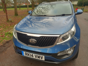 2014 Kia Sportage 2.0 Crdi Kx-2 in Blue — image 2