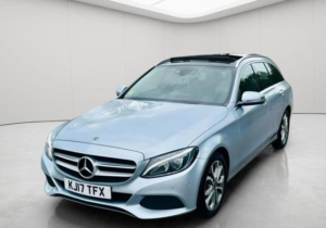 2017 Mercedes-Benz C Class 2.1 C220d Sport (premium Plus) G-Tronic+ Euro 6 (s/s) 5dr in Silver — image 3