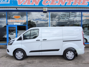 2023 Ford Transit Custom 2.0 320 Ecoblue Trend Panel Van 5dr Diesel Manual L1 H1 Euro 6 105 Ps in White — image 3
