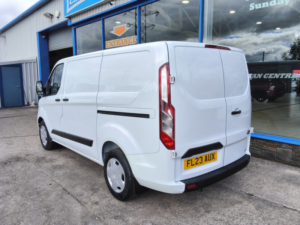 2023 Ford Transit Custom 2.0 320 Ecoblue Trend Panel Van 5dr Diesel Manual L1 H1 Euro 6 105 Ps in White — image 4