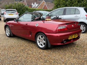1998 MG Mgf 1.8 I in Red — image 3