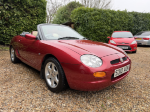 1998 MG Mgf 1.8 I in Red — image 4