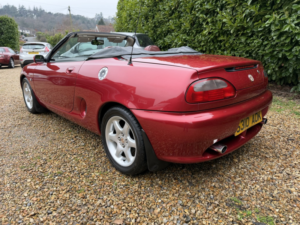 1998 MG Mgf 1.8 I in Red — image 5