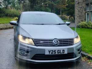 2015 Volkswagen Cc 2.0 Tdi Bluemotion Tech R-Line in Silver — image 2