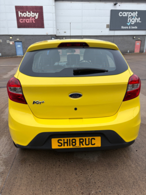 2018 Ford Ka+ 1.2 Ti-Vct Zetec Hatchback 5dr Petrol Manual Euro 6 (s/s) (70 Ps) in Yellow — image 4