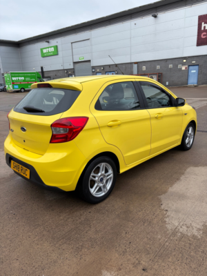 2018 Ford Ka+ 1.2 Ti-Vct Zetec Hatchback 5dr Petrol Manual Euro 6 (s/s) (70 Ps) in Yellow — image 5