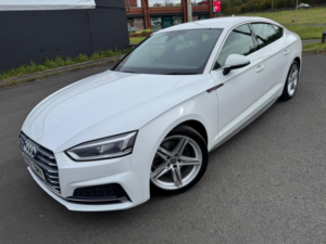 2017 Audi A5 2.0 Tdi S Line Sportback Euro 6 (s/s) 5dr in White — image 3