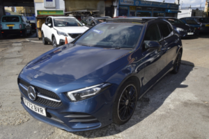 2022 Mercedes-Benz A Class 1.3 A250e 15.6kwh Amg Line Night Edition in Blue — image 3