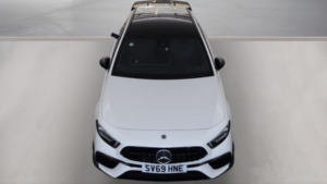 2019 Mercedes-Benz A Class 2.0 A35 Amg (premium Plus) Hatchback 5dr Petrol Spds Dct 4matic Euro 6 (s/s) (306 Ps) in White — image 2