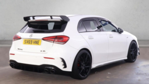 2019 Mercedes-Benz A Class 2.0 A35 Amg (premium Plus) Hatchback 5dr Petrol Spds Dct 4matic Euro 6 (s/s) (306 Ps) in White — image 6