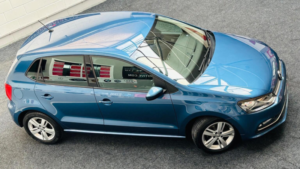 2017 Volkswagen Polo 1.2 Tsi Bluemotion Tech Match Edition DSG Euro 6 (s/s) 5dr in Blue — image 2