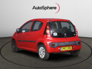 2013 Peugeot 107 1.0 12v Active Euro 5 5dr in Red — image 5