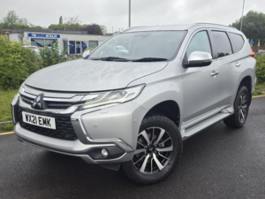 2021 Mitsubishi Shogun Sport 2.4d 4 Auto 4WD Euro 6 5dr in Silver — image 3