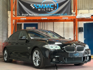 2015 BMW 5 Series 2.0 525d M Sport Auto Euro 6 (s/s) 4dr in Black — image 5