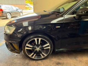 2014 Audi A3 1.6 Tdi S Line Sportback S Tronic Euro 5 (s/s) 5dr in Black — image 3