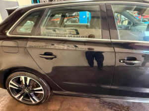 2014 Audi A3 1.6 Tdi S Line Sportback S Tronic Euro 5 (s/s) 5dr in Black — image 6
