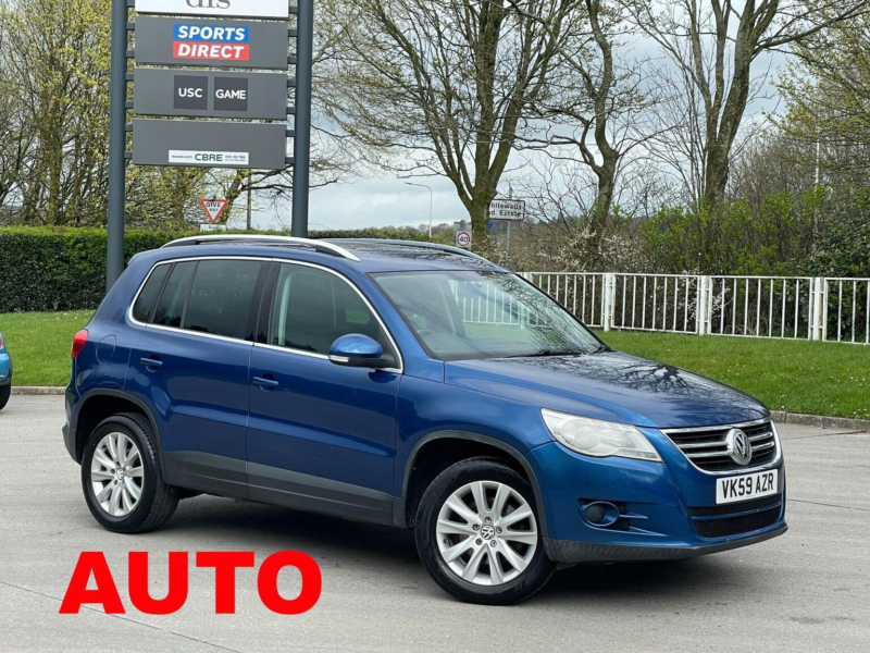 2009 Volkswagen Tiguan 2.0 Tdi Se Auto 4WD Euro 5 5dr in Blue — image 1