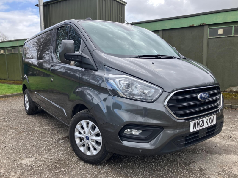2021 Ford Transit Custom 2.0 340 Ecoblue Limited L2 H1 Euro 6 (s/s) 5dr in Grey — image 1