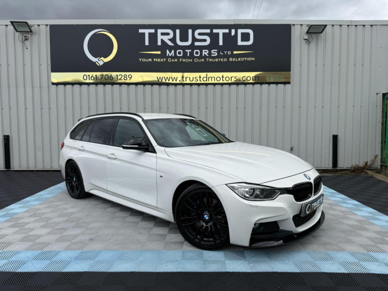 2014 BMW 3 Series 2.0 320d M Sport Touring Euro 5 (s/s) 5dr in White — image 1