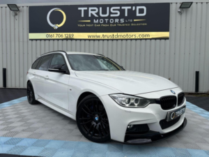 2014 BMW 3 Series 2.0 320d M Sport Touring Euro 5 (s/s) 5dr in White — image 3