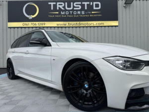 2014 BMW 3 Series 2.0 320d M Sport Touring Euro 5 (s/s) 5dr in White — image 4