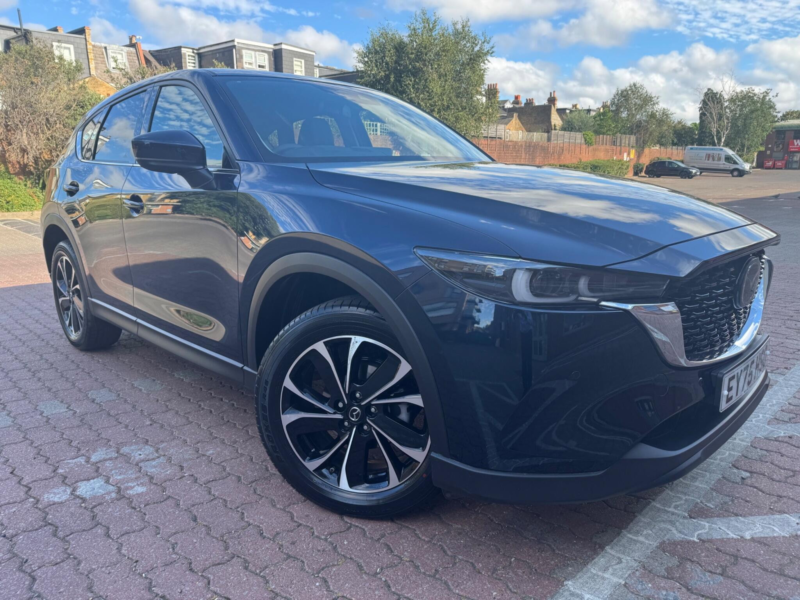 2025 Mazda Cx-5 2.0 E-Skyactiv G Mhev Exclusive-Line Auto Euro 6 (s/s) 5dr in Blue — image 1