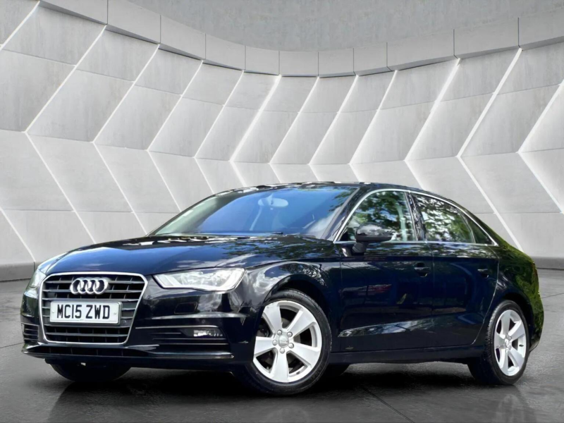 2015 Audi A3 1.6 Tdi Sport Euro 6 (s/s) 4dr in Black — image 1