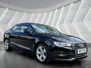 2015 Audi A3 1.6 Tdi Sport Euro 6 (s/s) 4dr in Black — image 3