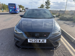 2020 SEAT Ibiza 1.0 Tsi Fr Euro 6 (s/s) 5dr Gpf in Grey — image 3