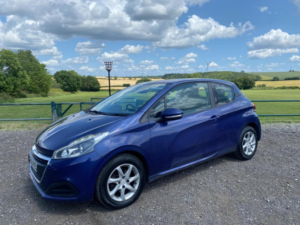 2016 Peugeot 208 1.0 Puretech Active Euro 6 3dr in Blue — image 2