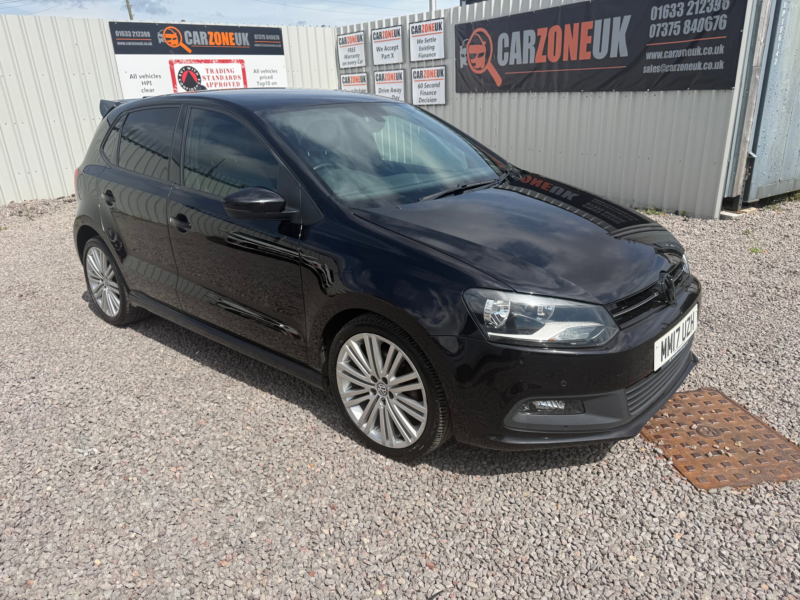 2017 Volkswagen Polo 1.4 Tsi Act Bluegt Hatchback 5dr Petrol Manual Euro 6 (s/s) (150 Ps) in Black — image 1