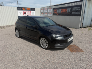 2017 Volkswagen Polo 1.4 Tsi Act Bluegt Hatchback 5dr Petrol Manual Euro 6 (s/s) (150 Ps) in Black — image 2