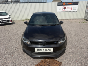 2017 Volkswagen Polo 1.4 Tsi Act Bluegt Hatchback 5dr Petrol Manual Euro 6 (s/s) (150 Ps) in Black — image 3