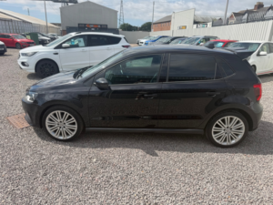 2017 Volkswagen Polo 1.4 Tsi Act Bluegt Hatchback 5dr Petrol Manual Euro 6 (s/s) (150 Ps) in Black — image 5