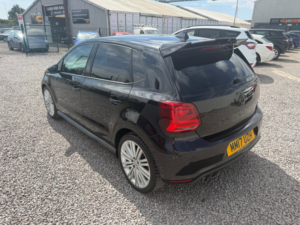 2017 Volkswagen Polo 1.4 Tsi Act Bluegt Hatchback 5dr Petrol Manual Euro 6 (s/s) (150 Ps) in Black — image 6