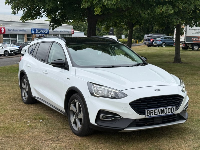 2019 Ford Focus 1.0t Ecoboost Active Estate 5dr Petrol Manual Euro 6 (s/s) (125 Ps) in White — image 1