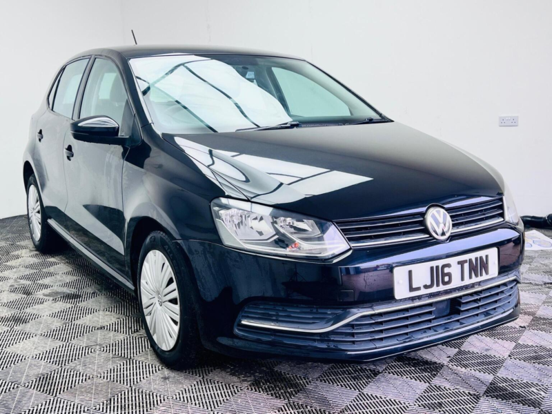 2016 Volkswagen Polo 1.2 Tsi Bluemotion Tech Se Hatchback 5dr Petrol DSG Euro 6 (s/s) (90 Ps) in Black — image 1