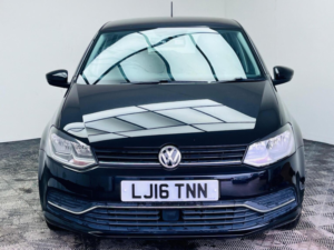 2016 Volkswagen Polo 1.2 Tsi Bluemotion Tech Se Hatchback 5dr Petrol DSG Euro 6 (s/s) (90 Ps) in Black — image 2