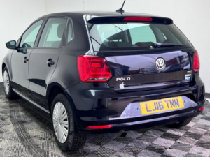 2016 Volkswagen Polo 1.2 Tsi Bluemotion Tech Se Hatchback 5dr Petrol DSG Euro 6 (s/s) (90 Ps) in Black — image 3