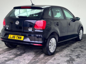 2016 Volkswagen Polo 1.2 Tsi Bluemotion Tech Se Hatchback 5dr Petrol DSG Euro 6 (s/s) (90 Ps) in Black — image 6