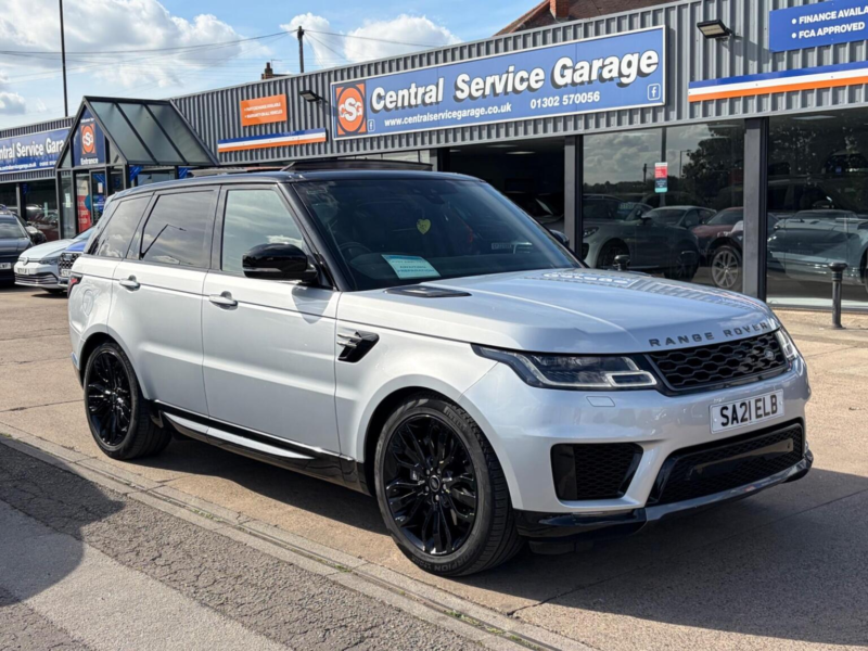 2021 Land Rover Range Rover Sport 2.0 P400e 13.1kwh Hse Silver Auto 4WD Euro 6 (s/s) 5dr in Silver — image 1