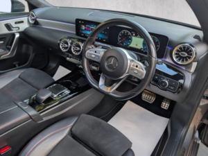2019 Mercedes-Benz A Class 1.5 A180d Amg Line (premium Plus) 7g-Dct Euro 6 (s/s) 4dr in Grey — image 3