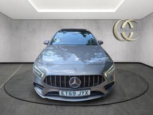 2019 Mercedes-Benz A Class 1.5 A180d Amg Line (premium Plus) 7g-Dct Euro 6 (s/s) 4dr in Grey — image 4