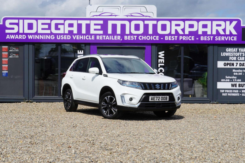2022 Suzuki Vitara 1.4 Boosterjet Mhev Sz5 Euro 6 (s/s) 5dr in White — image 1